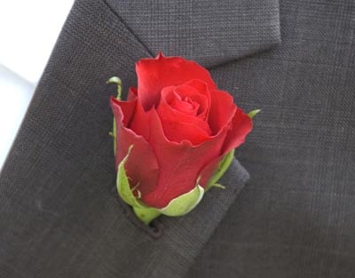 Lapel Rose