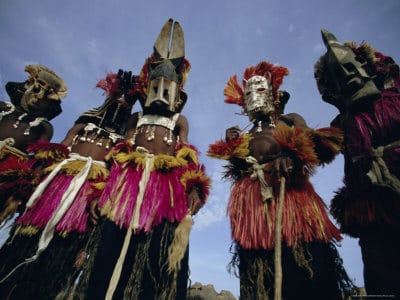 egyptian tribal masks