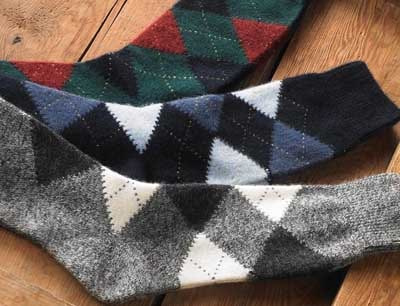 argyle socks