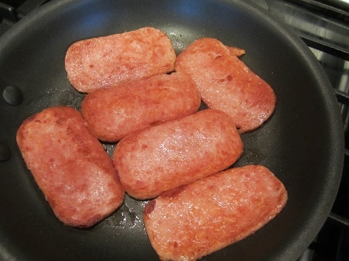 Fry it up to a nice golden brown.