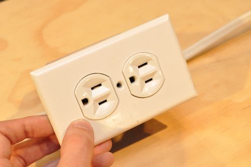 Lastly, install the faceplate.