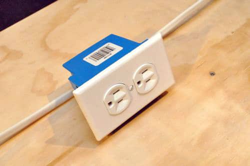 At this point you can flip the breaker back on and test the outlet.