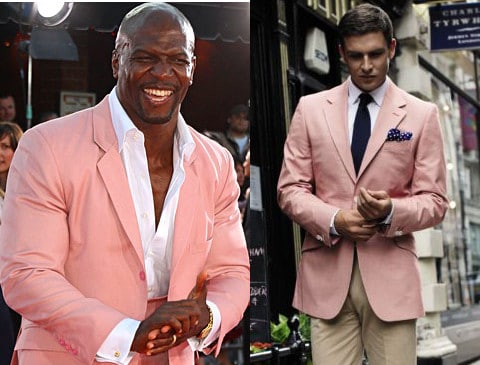 Nam giới có thể mặc màu hồng thật lịch lãm không?
