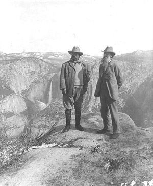 theodore roosevelt and john muir