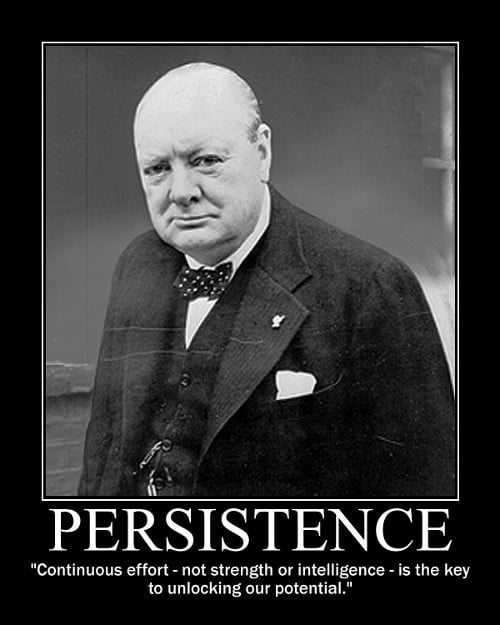 churchpersistence - Motivational Posters: Winston Churchill Edition (Part I): via 	@ArtofManliness