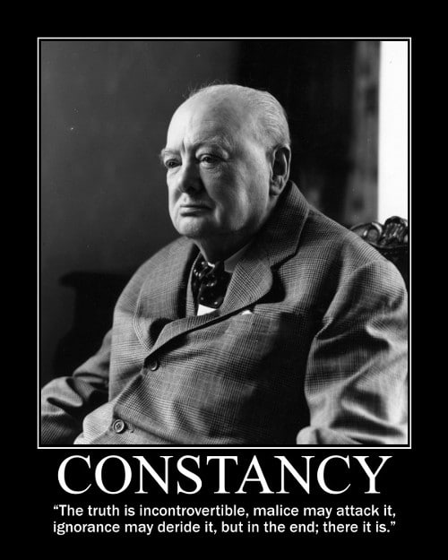 constancy - Motivational Posters: Winston Churchill Edition (Part I): via 	@ArtofManliness
