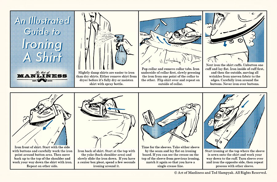 How To Iron A Dress Shirt