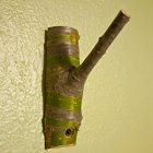 How to Make a Coat Hook from a Tree Branch