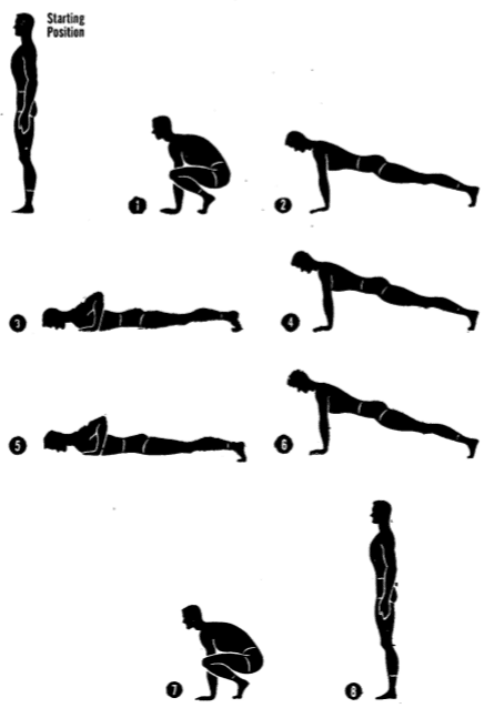 8 count push up