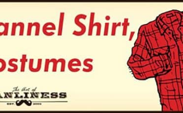1 flannel shirt and 7 Halloween costumes.