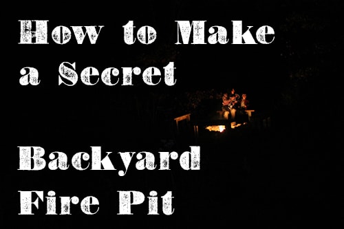 Discover the hidden secrets of building a backyard fire pit.