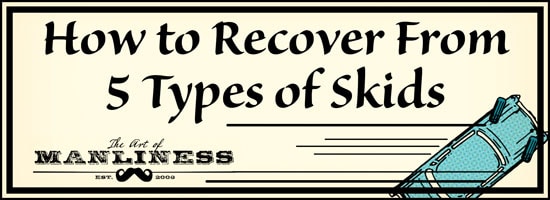 Learn effective techniques to recover from skids, including those caused by snowbanks.
