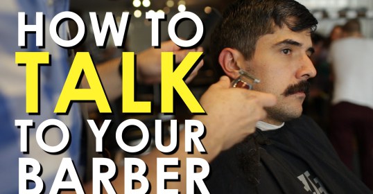 Learn how to effectively communicate with your barber by watching a helpful video.