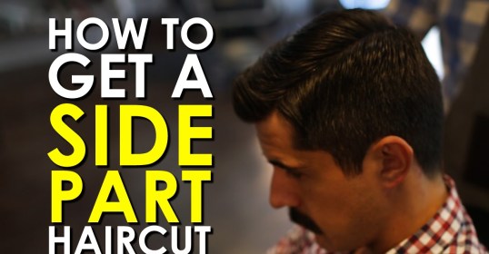 Learn how to get a side part haircut with the help of this informative video.