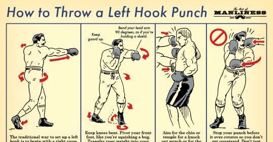 Learn the skill of throwing a left hook punch effectively.