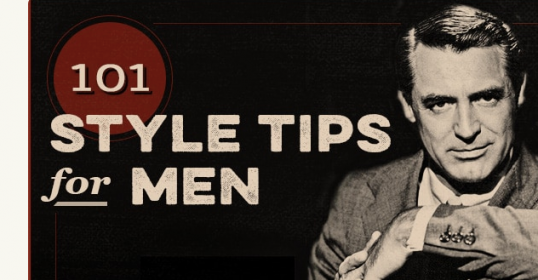 Get ready to upgrade your wardrobe with 101 style tips for men.
