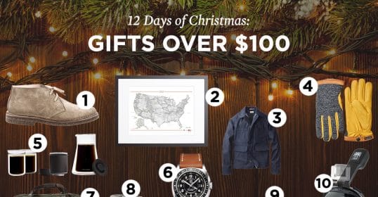 Get ready for 12 days of luxurious Christmas gifts, all priced over $100. Treat yourself or a loved one to each extraordinary present in this extravagant collection.