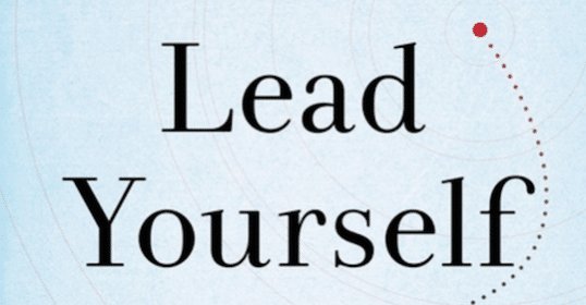 The cover of a leadership podcast.
