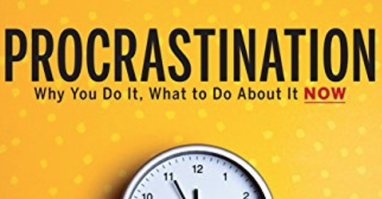 Check out this podcast that addresses why we procrastinate and how to beat it now.