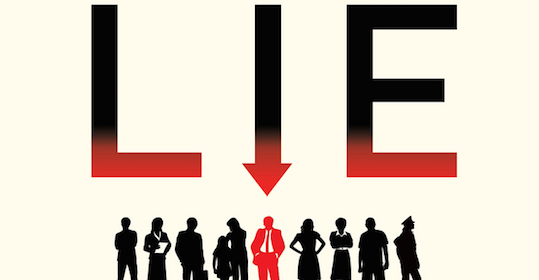 The podcast discusses how to know when someone is lying.