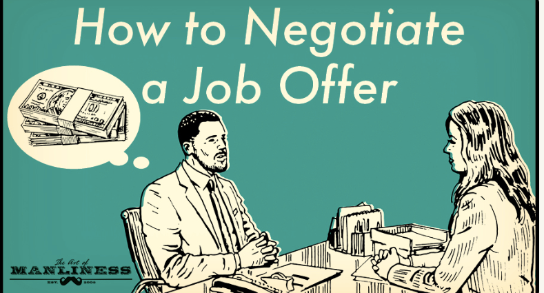 How to negotiate a job offer, especially when it comes to salary.