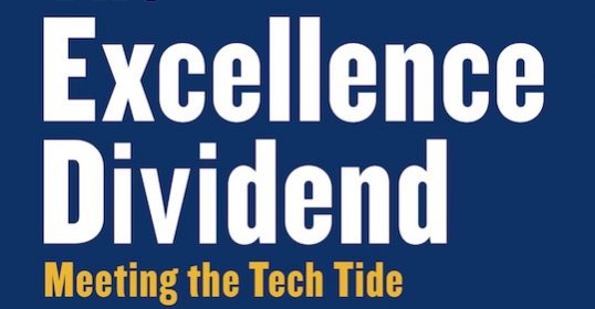 Tune into a podcast discussing how excellence leads to dividends in today's tech-driven world.