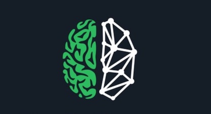 A logo in green featuring the word "brain".
