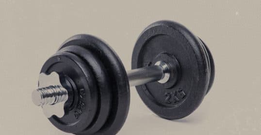 Adjustable dumbbell, called a 