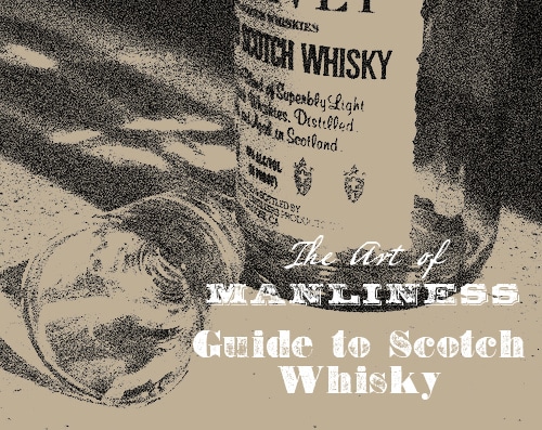 Scotch whisky guide illustration.