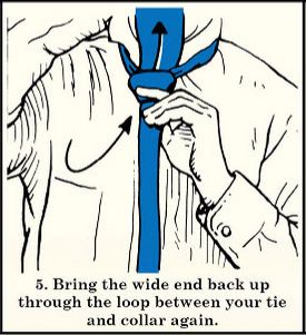 half windsor necktie knot how to tie