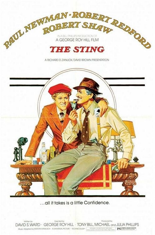 The Sting movie poster.