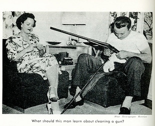 vintage gun safety vintage gun safety ad advertisement psa 1940s 1950s