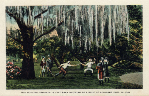 duel painting men with swords fighting 
