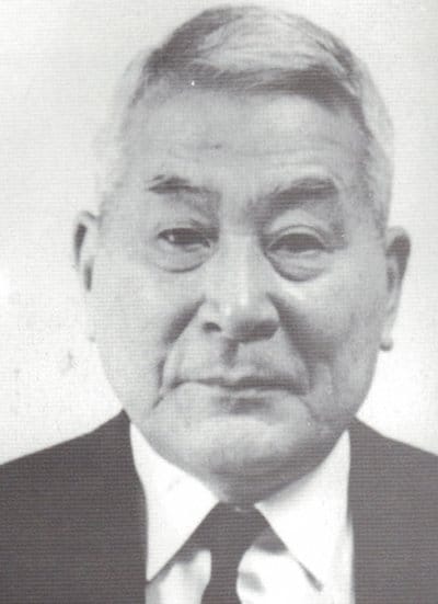 Chiune Sugihara older man portrait head shot.