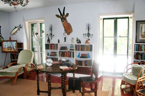 Ernest Hemingway's writing room studio in key west Florida.