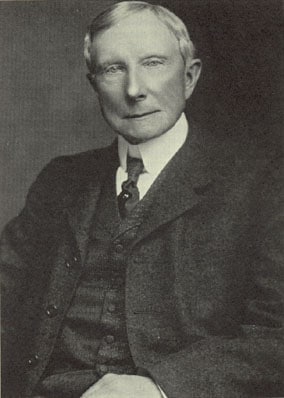 John Rockefeller portrait.