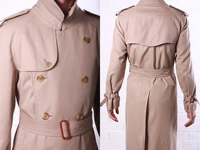 On A Trench Coat From Burberry, What Is The Flap On Back Of A Trench Coat Called