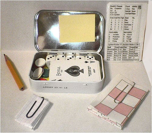 Recycled Altoids Tin First Aid Kit