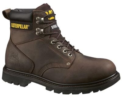 Caterpillar 2nd Shift Steel Toe work Boot