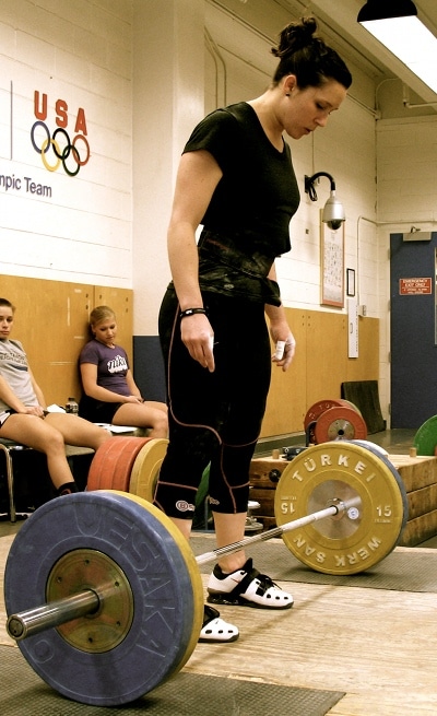 IMG_3154 natalie Burgener professional weightlifter barbell on ground