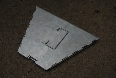 reflector5 reflector oven folded packed flat outdoor cooking