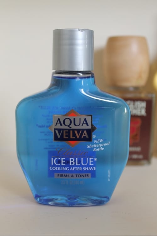 Aqua Velva Ice Blue Auster Shave Botter。