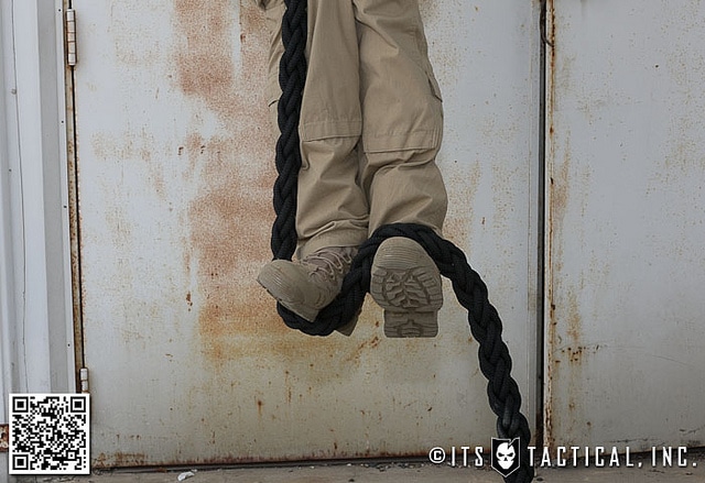 How to climb rope brake and squat buds style.