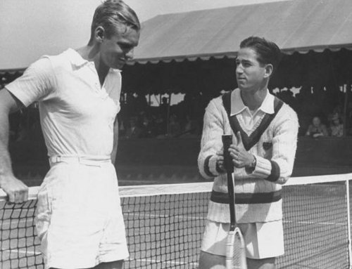 Athletics men wearing shorts for tennis game.