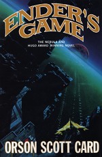 Book cover of Ender's Game by Orson Scott Card.