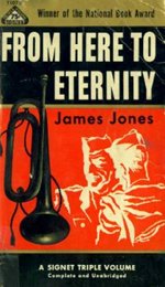 Book cover of From Here to Eternity by James Jones.