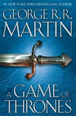 Book cover of A Game of Thrones by George R.R. Martin.