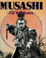 Book cover of MUSASHI by Eiji Yoshikawa.