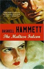 Book cover of The Maltese Falcon and The Thin Man by Dashiell Hammett.