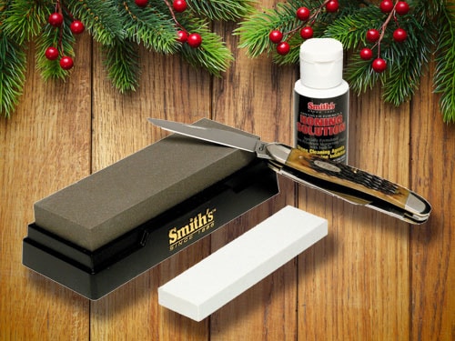 Smith's knife sharpening kit.